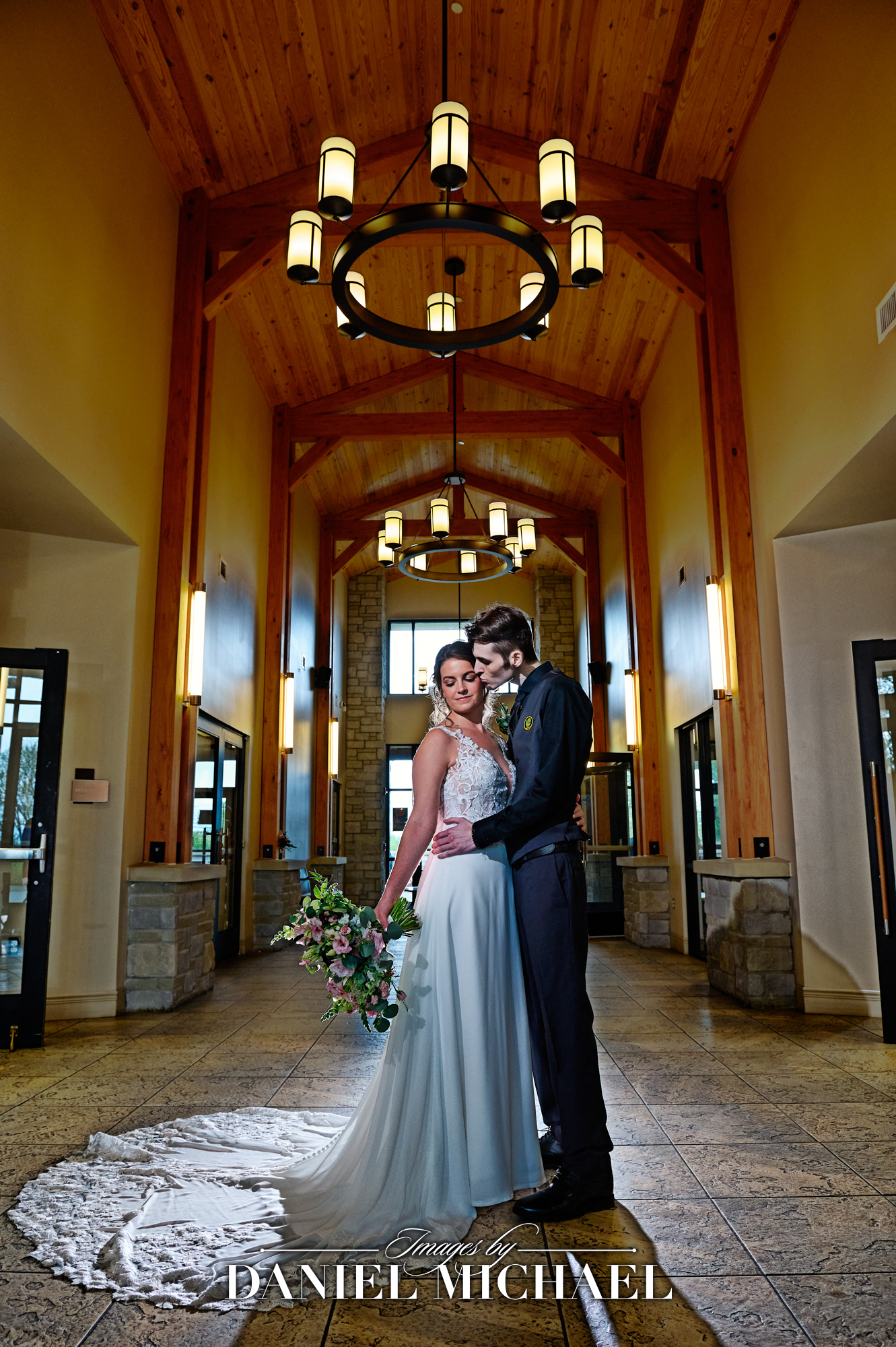 Devou Golf and Event Center Wedding Portrait